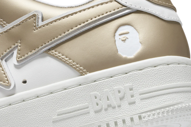 Sneakers och skor BAPE Bape Sta Gold #4 Beige | 0ZXSHM191053L-GOLD, 5