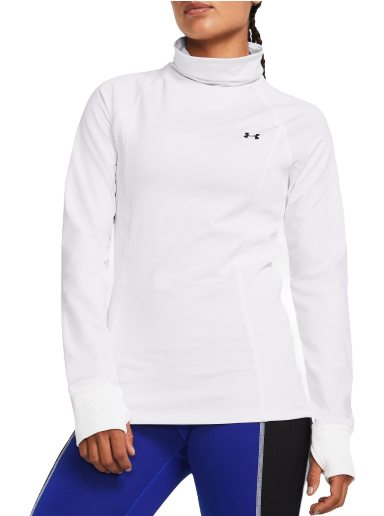 Sweatshirt Under Armour Train Cold Weather Funnel Neck Vit | 1379888-100
