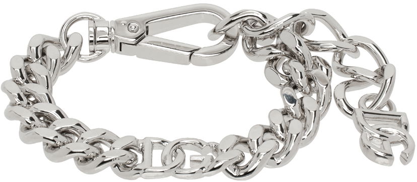 Armband Dolce & Gabbana DG Logo Chain Bracelet Metallisk | WBQ5M1W1111