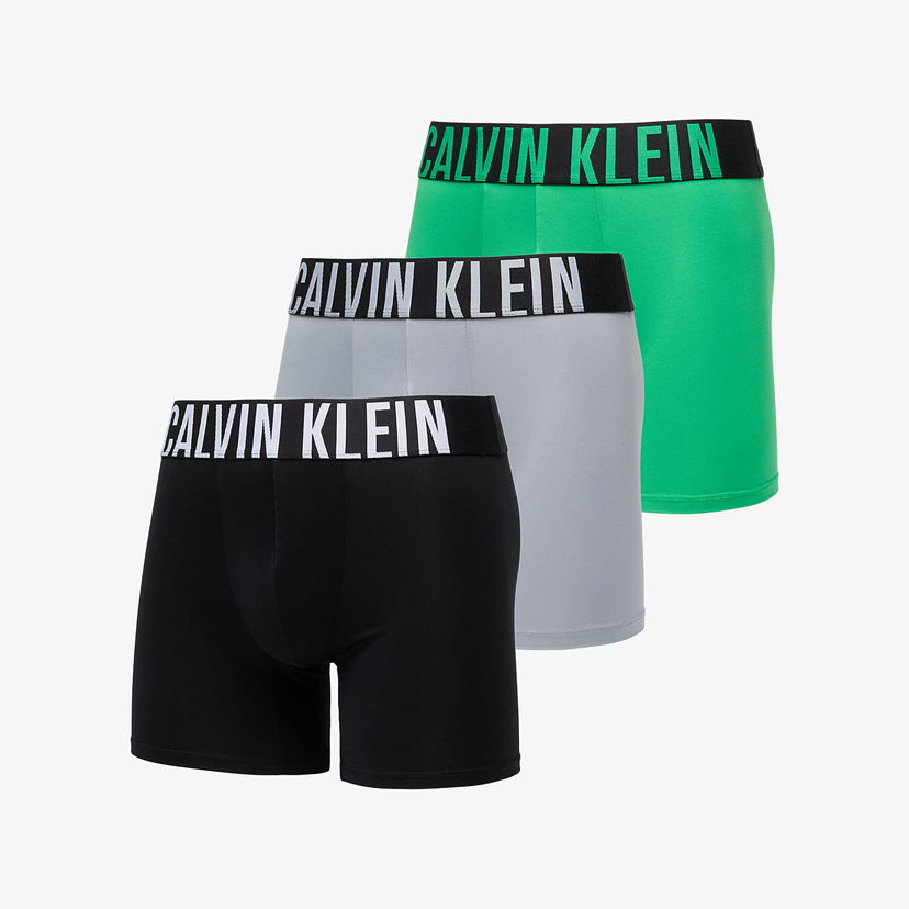 Boxare CALVIN KLEIN Calvin Klein Boxer Brief 3-Pack Svart | 000NB3612A VP6