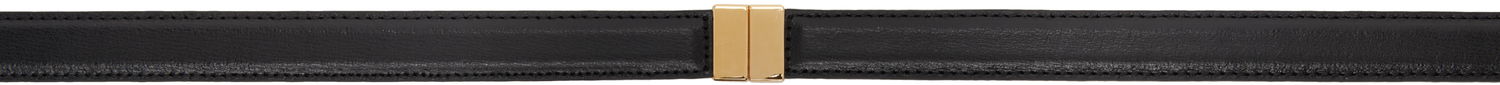 Bälten TOTEME TOTEME Slide Clasp Belt Svart | 251-WAM0033-LE0025, 0