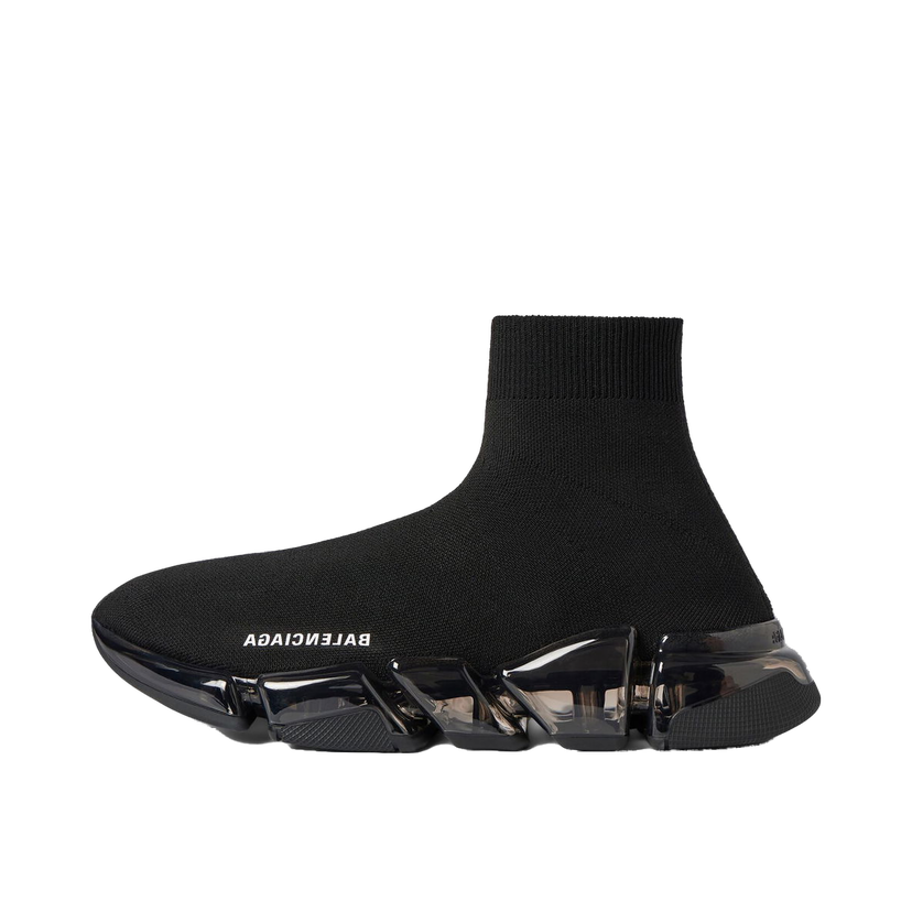 Sneakers och skor Balenciaga Speed 2.0 Clear Sole Black Svart | 617239W2DC41000