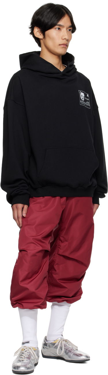 Sweatshirt We11done DNA Hoodie Svart | WD-TH2-25-833-U-BK, 3