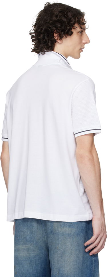 Polotröja BOSS Relaxed Fit Mesh Polo Shirt Grå | 50544187, 3