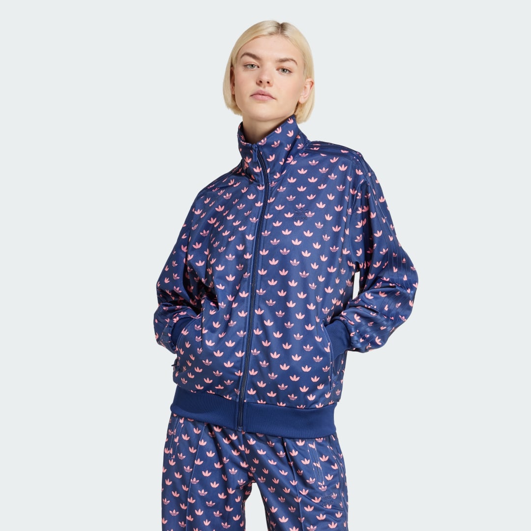 Träningsoverall adidas Performance Adidas Originals Monogram Firebird Track Jacket Mörkblå | IY0325, 0
