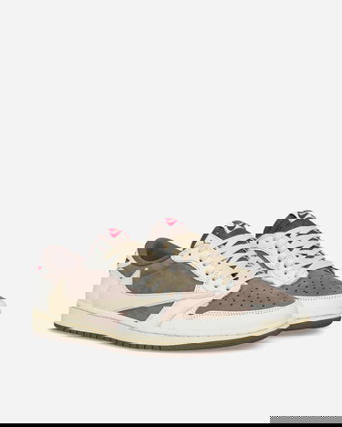 Sneakers och skor Jordan Travis Scott x Air Jordan 1 Low OG "Reverse Mocha" Beige | DM7866-162, 4