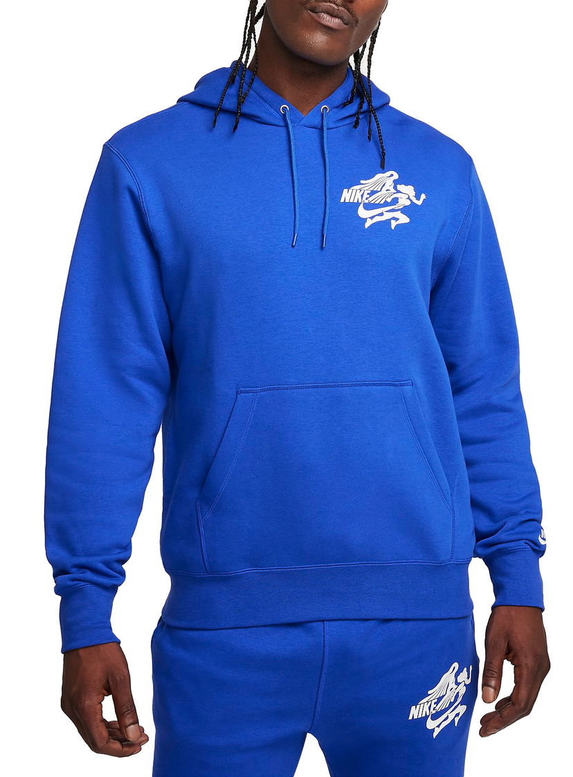 Sweatshirt Nike BB PO Hoodie Blå | fz0903-480
