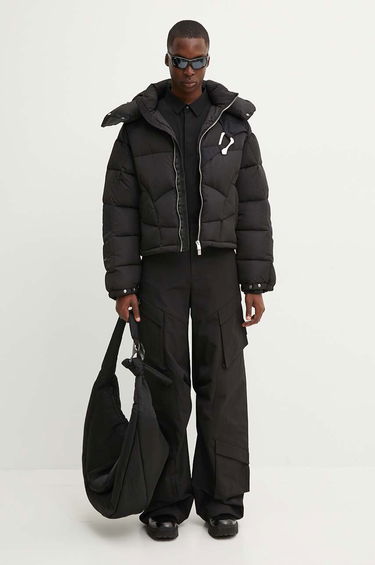 Pufferjacka HELIOT EMIL Oversize Puffer Jacket Svart | HE.M.02.093, 1