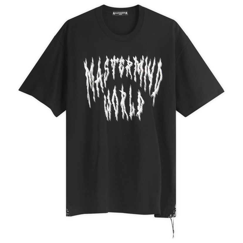 T-shirt Mastermind WORLD MASTERMIND WORLD Death Metal Graphic Tee Svart | MW25S14-TS053-021-BK