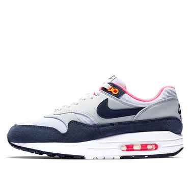 Sneakers och skor Nike Air Max 1 White Midnight Navy W Mörkblå | 319986-116, 0