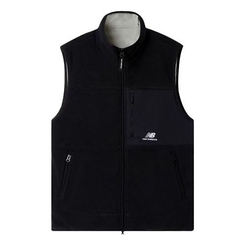 Väst New Balance Classic Lifestyle Cotton Vest Svart | NJA35011-BK