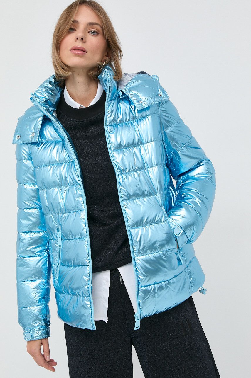 Jacka GUESS Winter Jacket Blå | W2BL26.WEWC0, 0