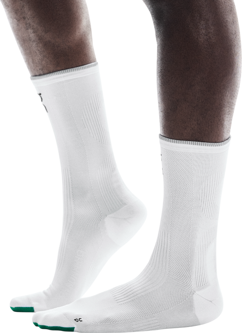 Strumpor On Running On Running Elite Run High Socks Vit | 2uf10010924
