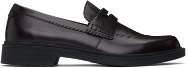 Sneakers och skor BOSS BOSS Leather Penny Loafers Brun | 50536172, 0