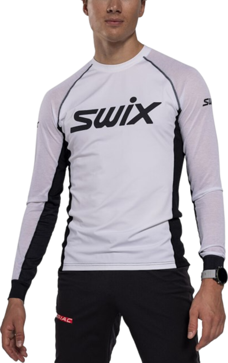 T-shirt SWIX Swix Triac Dry Breathe Long Sleeve Shirt Vit | 10089-23-00017