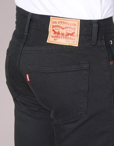 Jeans Levi's 501 Original Fit Jeans Svart | 00501-0165-noos, 5