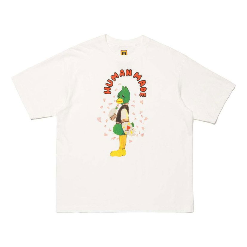 T-shirt Human Made Sootome Collaboration Graphic T-Shirt Vit | XX27TE005