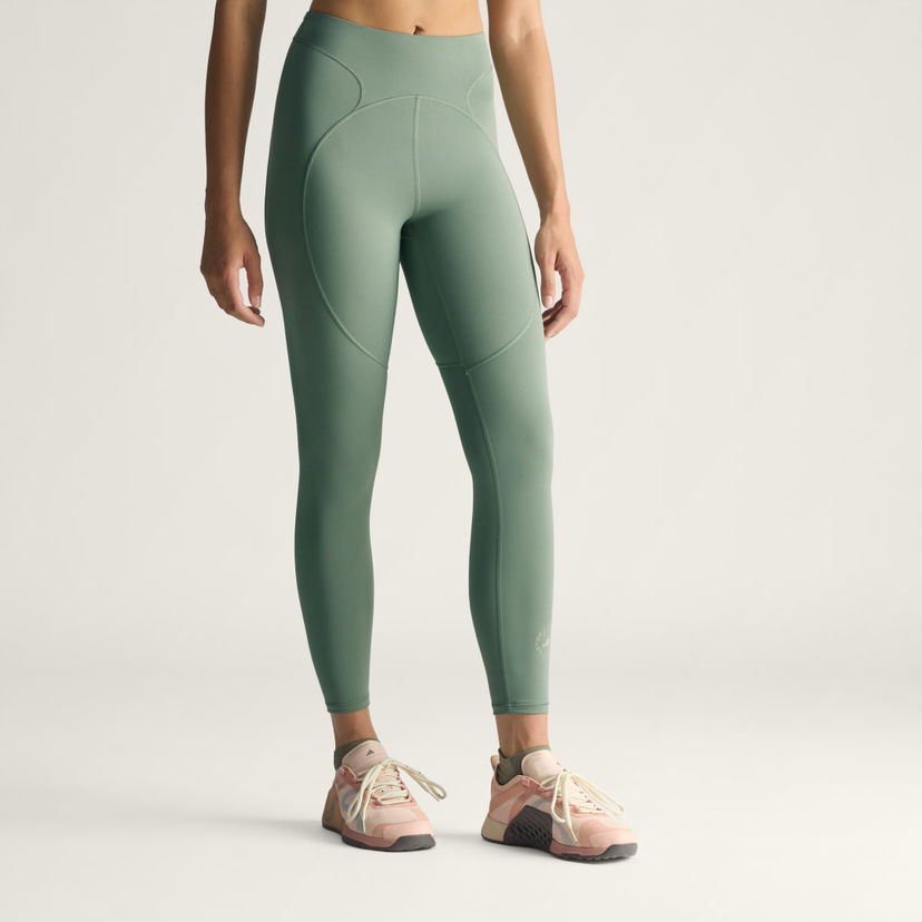 Damasker adidas Performance 7/8 Training Leggings By Stella McCartney Grön | JW4555