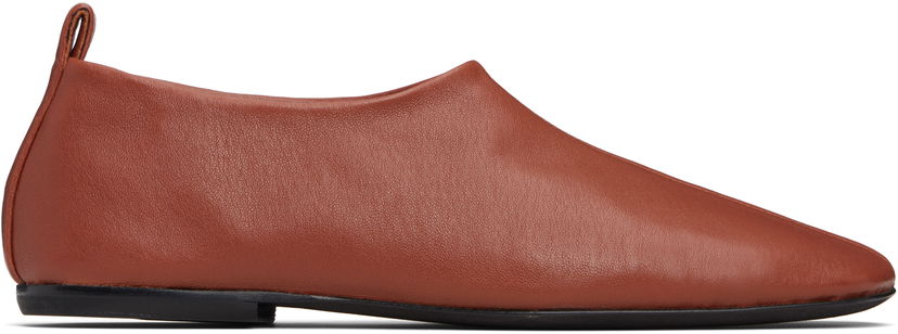 Sneakers och skor Dries Van Noten Dries Van Noten Square Toe Loafers Brun | 252-011703-140