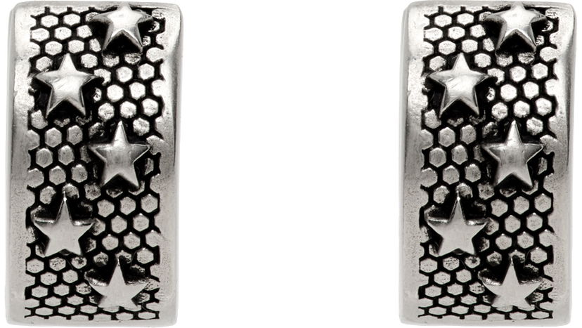 Örhängen Maison Margiela Star Earrings Grå | SM1VG0049 P6476