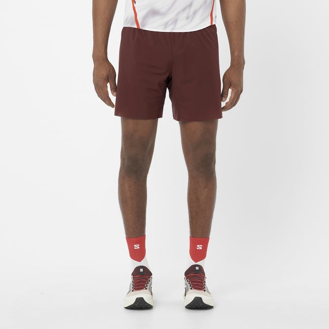 Shorts Salomon S/Lab Speed 7" Running Shorts Bourgogne | LC2692400