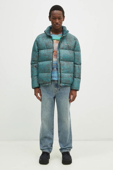 Pufferjacka thisisneverthat thisisneverthat PERTEX T Oversized Down Jacket Grön | TN243OOWHS02, 4
