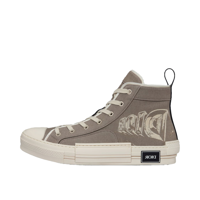 Sneakers och skor Dior B23 High Top Astero Grå | 3SH126ZYE_H717