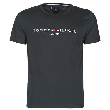 T-shirt Tommy Hilfiger CORE TOMMY LOGO TEE Svart | MW0MW11465-BAS-NOS, 0
