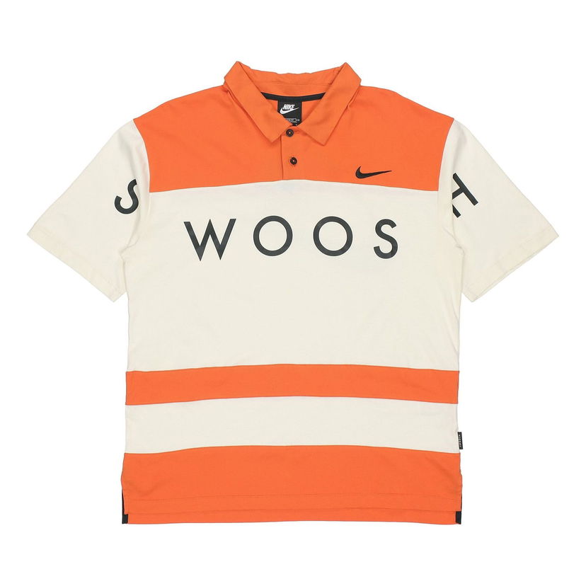 Polotröja Nike Sportswear Swoosh Logo Loose Polo Shirt Orange | DJ5370-801