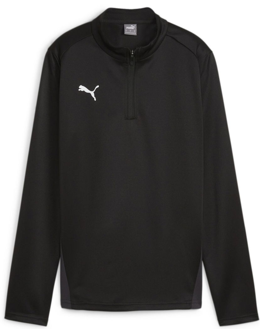 T-shirt Puma teamGOAL Training 1/4 Zip Top Wmn Svart | 658631-03