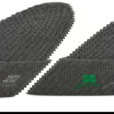 Mössa GANNI Core Future Wool Knit Beanie Grå | A6928-220, 0