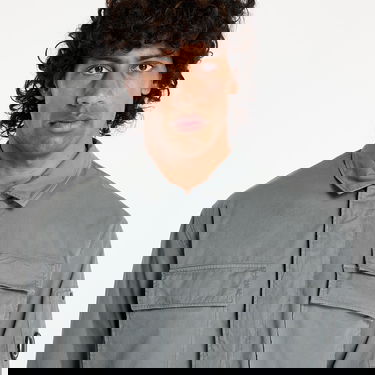 Skjorta C.P. Company C.P. Company Organic Gabardine Utility Lens Shirt Grå | 18CMSH128A110143G-935, 1