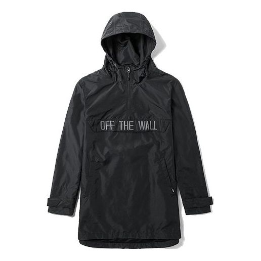 Vindjacka Vans Vans Skate All Day Anorak Jacket Svart | VN0A3TWOBLK, 0