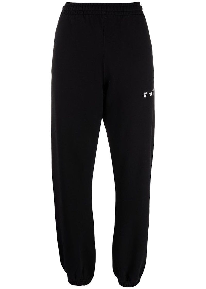 Träningsbyxor Off-White Drowning Man Logo Sweatpants Black Svart | OWCH006F21JER0011001
