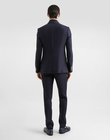 Byxor Dolce & Gabbana Dolce & Gabbana Tailored Linen Pants Mörkblå | GY7BMTFU4K6B4902, 2