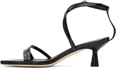 Tillbehör Aeyde Aeyde Maeve Leather Heeled Sandals Svart | A11-HS-PRAR55ST156-SS25-800-007, 2