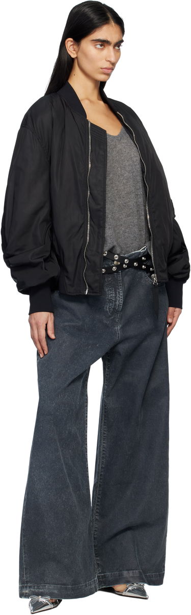 Jeans The Attico The Attico Long Wide-Leg Jeans Blå | 250WCP00190 DDD100AA, 3