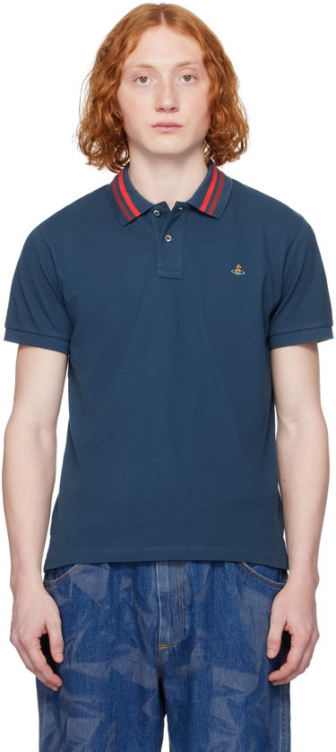 Polotröja Vivienne Westwood Classic Polo Tee Vit | 2H01000I-J0009-, 4