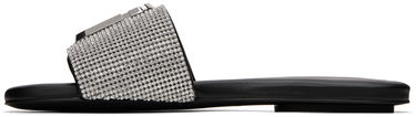 Tillbehör Marc Jacobs Marc Jacobs 'The Rhinestone J Marc' Slides Svart | 2R3FFS006F05, 2