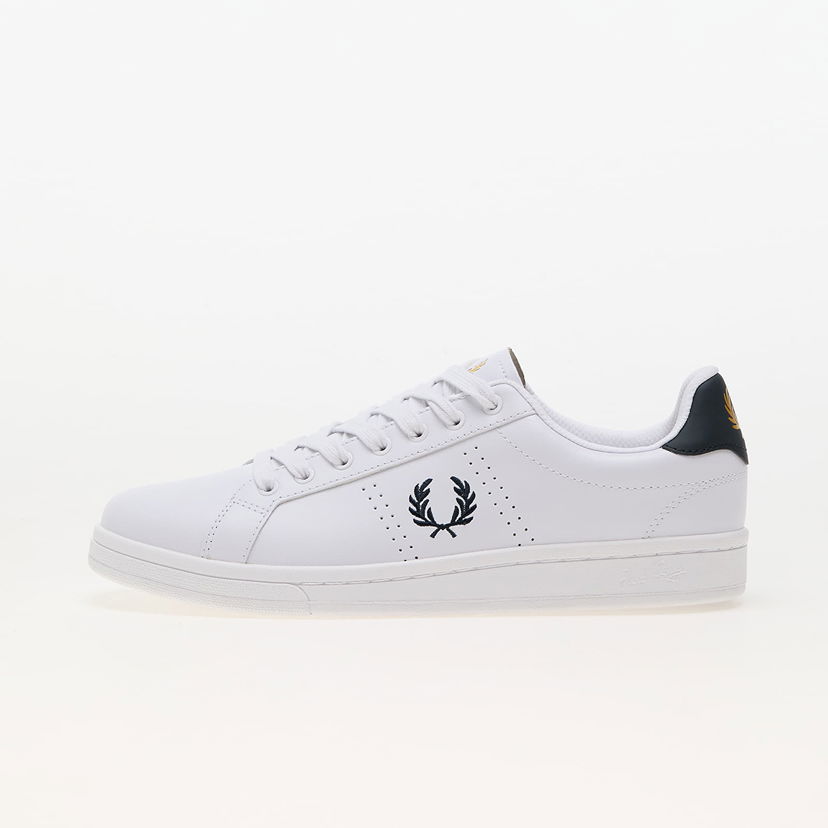 Sneakers och skor Fred Perry B721 Leather White Vit | B6312 567
