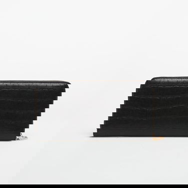 Plånbok CALVIN KLEIN Calvin Klein Croc Long Zip Aro Wallet Svart | LV04F1096G UB1, 3