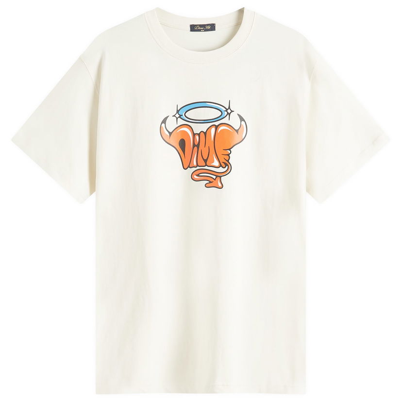 T-shirt Dime Dime Purgatory T-Shirt, Size Large Vit | DIME2SP2555NAT