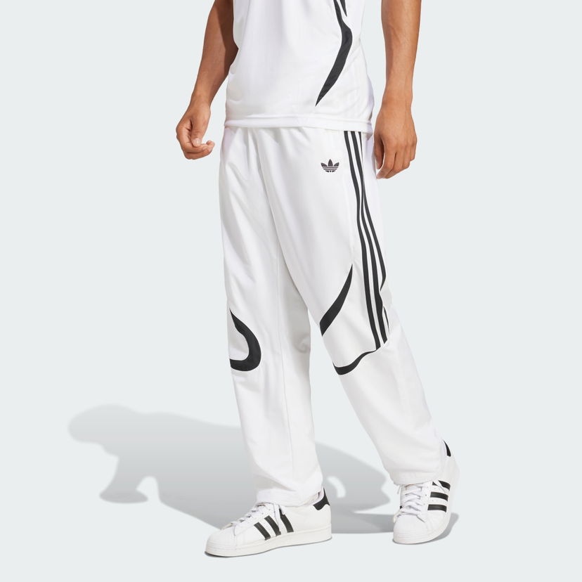 Träningsbyxor adidas Performance White Track Pants Vit | JP1119