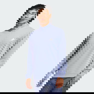 Sweatshirt adidas Performance Elevated 1/4-Zip Blå | IW0500, 0