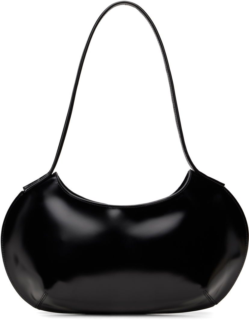 Axelväska BY FAR BY FAR Horner Shoulder Bag Svart | MWBSB056CL017BK001PL