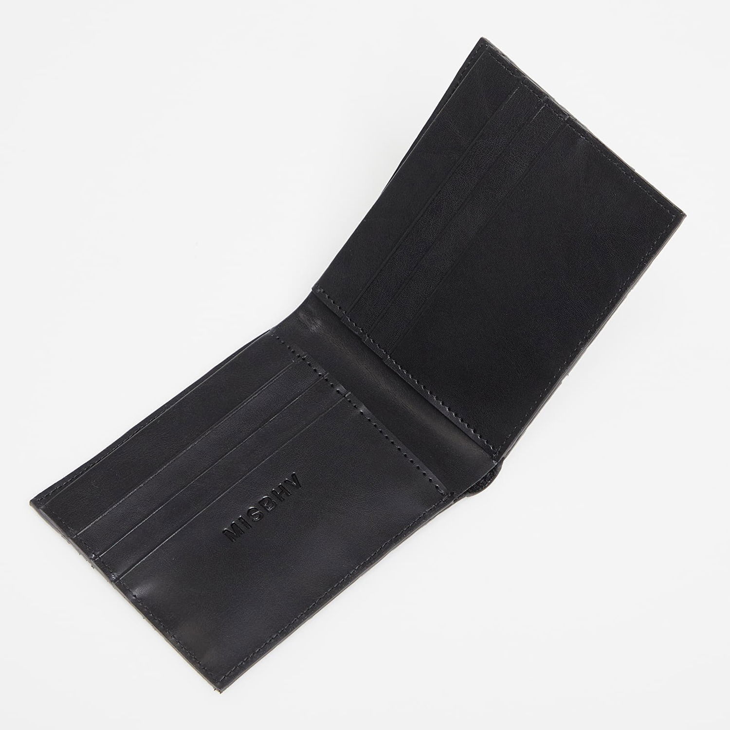 Plånbok MISBHV Embossed Monogram Bifold Wallet Svart | 3020A461, 1