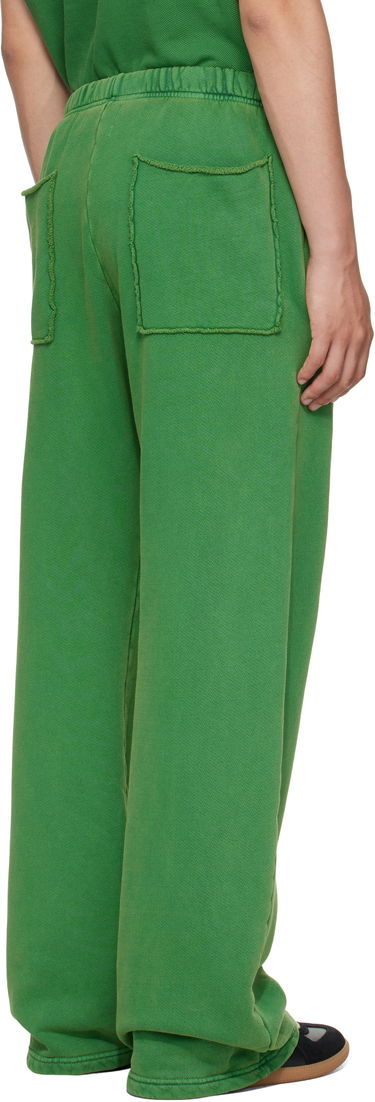 Träningsbyxor LES TIEN Les Tien Heavyweight Utility Puddle Sweatpants Grön | CF-3089-PD, 2