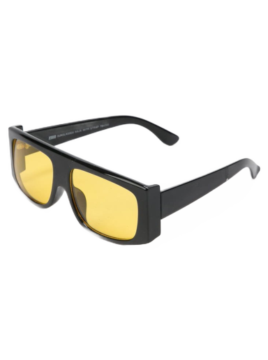 Solglasögon Urban Classics Sunglasses Raja With Strap Svart | TB4300 black/yellow