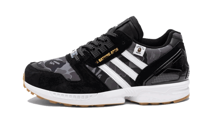 Sneakers och skor adidas Originals BAPE x Undefeated x ZX 8000 ''A-ZX Series - Black Camo'' Svart | FY8853, 0