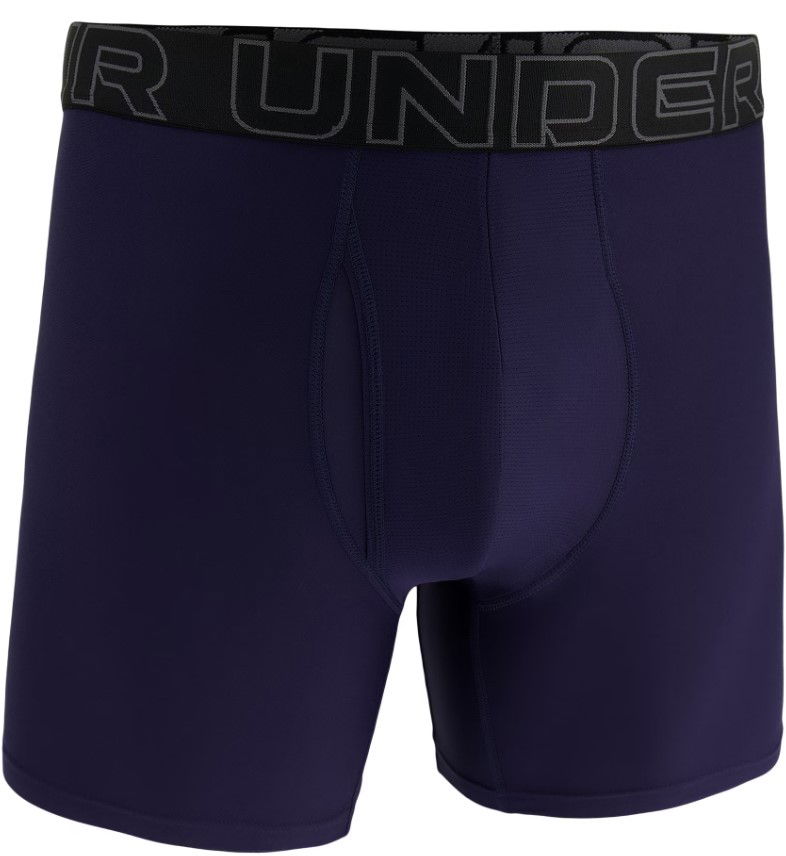 Boxare Under Armour Under Armour UA Performance Tech Solid 6-Inch Boxer Briefs Mörkblå | 1383849-410